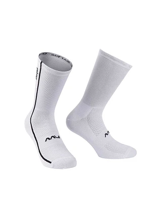 Cyklistické ponožky NORTHWAVE Apres Race Sock, bílé