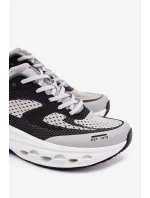 Pánské Sportovní Boty Na Platformě Big Star RR174023 Hi-Poly System Šedé