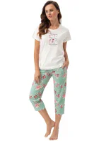 Pyžamo Luna 641 cr/r M-2XL L24 dámské Pyžamo Luna 641 cr/r M-2XL L24 dámské