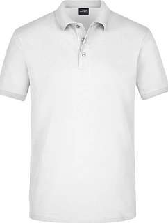 Daiber JN 710 Pánské elastické piqué polo 02.0710 white