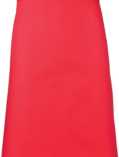 Premier PR 151 Zástěra do pasu krátká "Colours" 39.0151 strawberry red