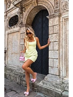 Dámské lodičky na jehlovém podpatku s mašlí a imitací semiše Růžové Magnolia Dámské lodičky na jehlovém podpatku s mašlí a imitací semiše Růžové Magnolia