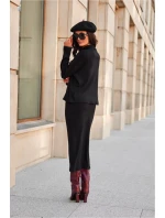 Sukně  SPO043 černá - Roco Fashion