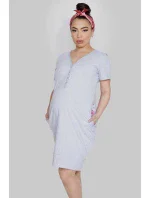 Těhotenská a kojící noční košile MAMA DRESS Těhotenská a kojící noční košile MAMA DRESS