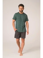 Pyžamo Key MNS 317 A26 kr/r M-2XL