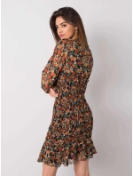 Šaty 328 SK 50024.52 černá a béžová Šaty 328 SK 50024.52 černá a béžová