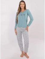 Pyžamo DU PI FP 003.99P mint Pyžamo DU PI FP 003.99P mint