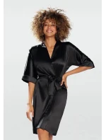 Dámský župan 100 Černá - DKaren