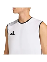 Pánské tričko adidas Entrada 26 Sleeveless Jersey white KB3928 pánské