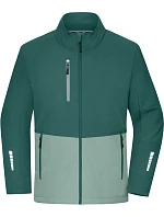 Daiber JN 1886 3-vrstvá softshellová bunda 02.1886 industrial green/foggy green