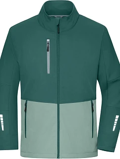 Daiber JN 1886 3-vrstvá softshellová bunda 02.1886 industrial green/foggy green