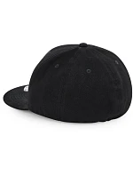 Beechfield B 665 6 panelová kšiltovka "Pro-Stretch Flat Peak" 53.0665 black