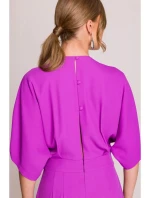 Dámský overal S395  levandulová - Stylove