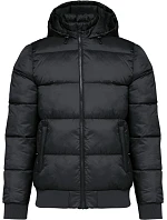 Kariban K 6166 Bunda ripstop s kapucí 20.6166 black Kariban K 6166 Bunda ripstop s kapucí 20.6166 black
