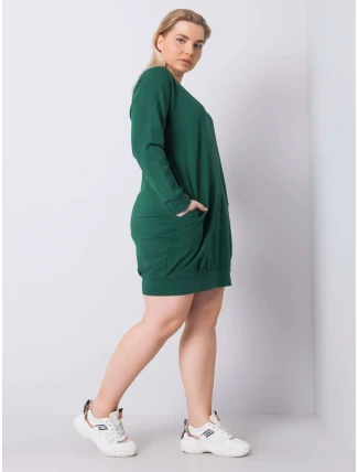 Šaty RV SK 6296.99 tmavě zelená Šaty RV SK 6296.99 tmavě zelená