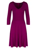 Dámské šaty M709 fuchsiové - Figl Dámské šaty M709 fuchsiové - Figl