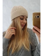 Tenká čepice Veronica K249 béžová Tenká čepice Veronica K249 béžová