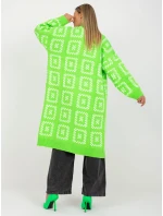 Dámský svetr LC SW 0296 fluo zelený