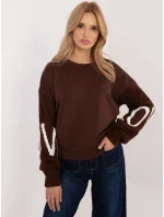 Mikina MI BL M5975.26P hnědá