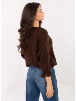 Jumper MI SW 2912.10X tmavě hnědý