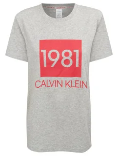 Dámské Tričko s krátkým rukávem QS6343E-020 - Calvin Klein