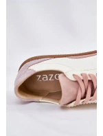 Dámské Kožené Tenisky Zazoo N1220 Bílé