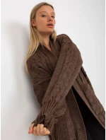 Dámský svetr LC SW 8032 hnědý