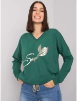 Halenka RV BZ 7276.77 tmavě zelená Halenka RV BZ 7276.77 tmavě zelená