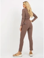 Tepláky RV DR 8369.89P hnědá