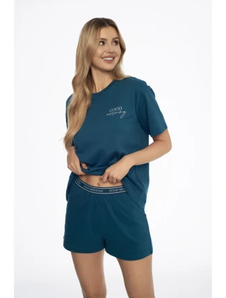 Abstract 41314-69X Dámské pyžamo Sea - Henderson Ladies Abstract 41314-69X Dámské pyžamo Sea - Henderson Ladies