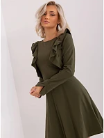Dámské šaty EM SK HW 20 395.34P khaki - Lily Rose Dámské šaty EM SK HW 20 395.34P khaki - Lily Rose