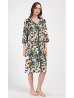 Dámské domácí šaty s tříčtvrtečním rukávem Marie