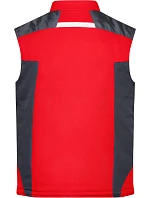Daiber JN 825 Pracovní zimní softshellová vesta - Strong 02.0825 red/black Daiber JN 825 Pracovní zimní softshellová vesta - Strong 02.0825 red/black