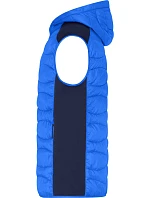 Daiber JN 1328 Pánská strečová fleecová vesta 02.1328 blue/navy