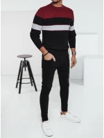 Pánský černý svetr FashionStreet WX2283