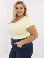 Tričko RV TS A556.03 světle žluté Tričko RV TS A556.03 světle žluté