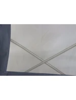 55x58x64cm Skládací šedé ploché cestovní sedadlo s polštáři