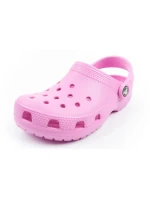 Dětské sandály Crocs Classic trendy růžové pohodlné lehké dřeváky