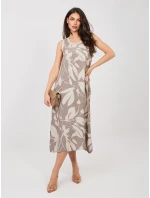 Šaty D60105M30471A tmavě lila Šaty D60105M30471A tmavě lila