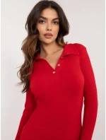 Šaty RV SK 9956.45 červená Šaty RV SK 9956.45 červená
