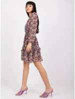 Dámské šaty-TW-SK-BI-0928-3.48-hnědé