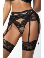 Podvazkový pás V-10712 černý - Axami