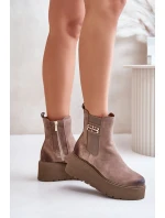 Zazoo 60498 Dámské Botky Chelsea Na Platformě A Klínu Černé Zazoo 60498 Dámské Botky Chelsea Na Platformě A Klínu Černé