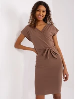Šaty RV SK 8018.91 světle hnědá