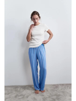 Mix & Match Trousers Viscose 01 - BLUE COMBINATION - TRIUMPH BLUE COMBINATION - TRIUMPH