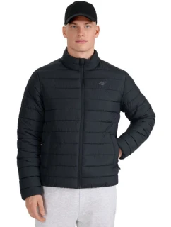 Pánská péřová bunda 4F M597 deep black 4FWAW25TDJAM597 20S pánské