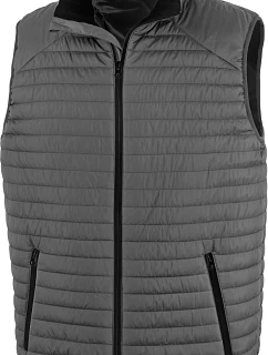Result R 239X Thermo prošívaná vesta 30.239X grey/black