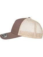 Flexfit 6506 5 panelová Retro Trucker kšiltovka 55.6506 brown/khaki