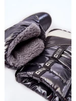 Dámské sněhule Big Star KK274391 Tmavě šedé