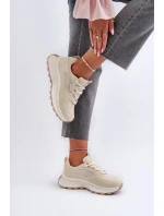 Dámské Tenisky HI-POLY SYSTEM Big Star NN274A105 Bežové